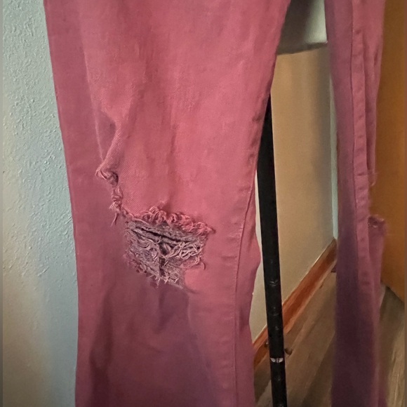 Altered State Flare High Waist Distressed Jeans Size 26 Small - Picture 7 of 7